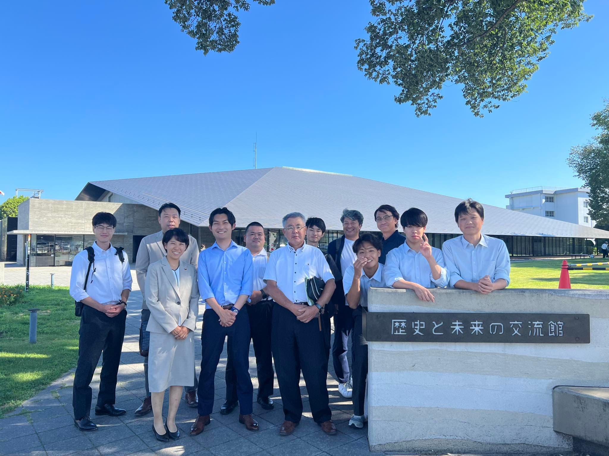 マナビトが作る若者と行政との交流